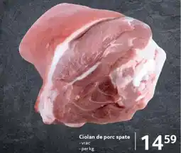 Selgros Ciolan de porc spate Ofertă