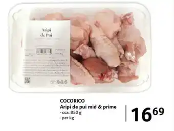 Selgros COCORICO Aripi de pui mid & prime Ofertă