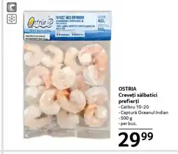 Selgros OSTRIA Creveţi sălbatici prefierți Ofertă