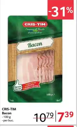 Selgros CRIS-TIM Bacon Ofertă