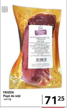 Selgros FROZEN Piept de rață Ofertă