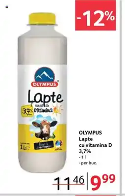 Selgros OLYMPUS Lapte cu vitamina D 3.7% Ofertă