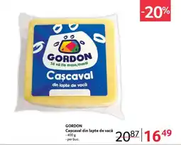 Selgros GORDON Cascaval din lapte de vacǎ Ofertă
