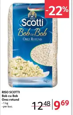 Selgros RISO SCOTTI Bob cu Bob Orez rotund Ofertă