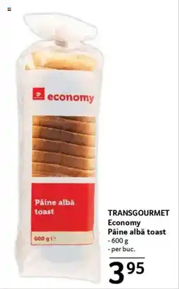 Selgros TRANSGOURMET Economy Pâine albǎă toast Ofertă