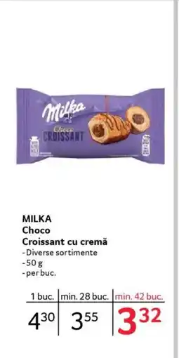 Selgros MILKA Choco Croissant cu cremă Ofertă