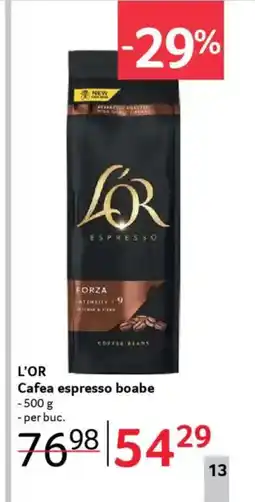 Selgros L'OR Cafea espresso boabe Ofertă