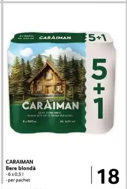 Selgros CARAIMAN Bere blondǎ Ofertă
