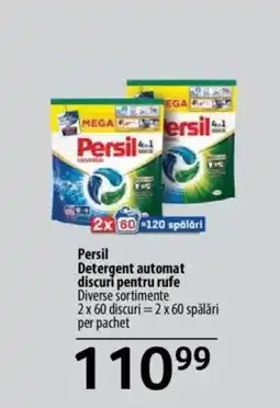 Selgros Persil Detergent automat discuri pentru rufe Ofertă