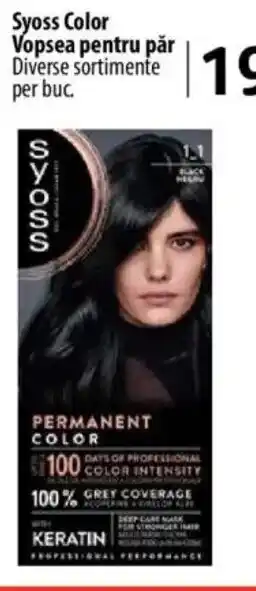 Selgros Syoss Color Vopsea pentru păr Ofertă