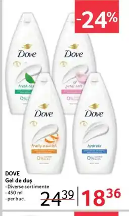 Selgros DOVE Gel de duş Ofertă