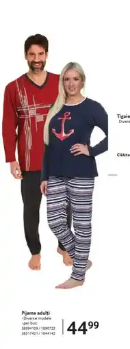 Selgros Pijama adulți Ofertă