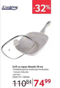 Selgros Grill cu capac Mozaik Ofertă