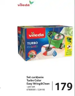Selgros Set curățenie Turbo Color Easy Wring&Clean Ofertă