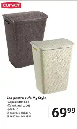Selgros Coş pentru rufe My Style Ofertă