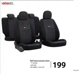 Selgros Set huse scaune auto Ofertă