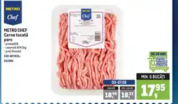 Metro METRO CHEF Carne tocată porc Ofertă