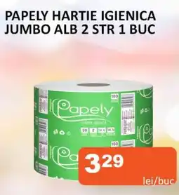 Unicarm Papely hartie igienica jumbo alb Ofertă