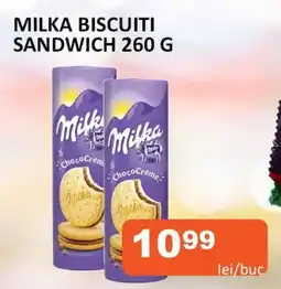 Unicarm Milka biscuiti sandwich Ofertă