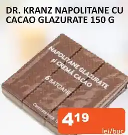 Unicarm Dr. kranz napolitane cu cacao glazurate Ofertă