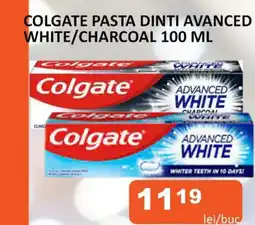 Unicarm Colgate pasta dinti avanced white/charcoal Ofertă