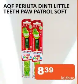 Unicarm Aqf periuta dinti little teeth paw patrol soft Ofertă