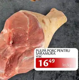 Unicarm Pulpa porc pentru saramura vrac Ofertă