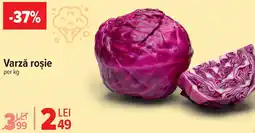Carrefour Varză roşie Ofertă