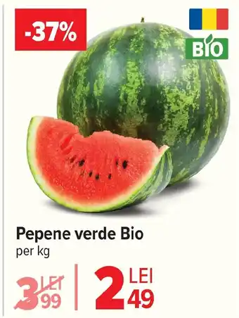 Carrefour Pepene verde Bio Ofertă