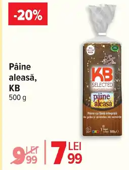 Carrefour Pâine aleasă, KB Ofertă