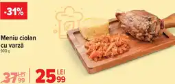 Carrefour Meniu ciolan cu varză Ofertă