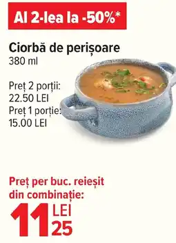 Carrefour Ciorbă de perișoare Ofertă
