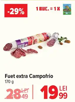 Carrefour Fuet extra Campofrio Ofertă