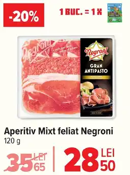 Carrefour Aperitiv Mixt feliat Negroni Ofertă