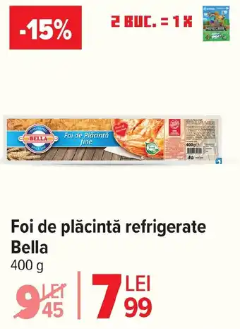 Carrefour Foi de plăcintă refrigerate Bella Ofertă