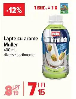 Carrefour Lapte cu arome Muller Ofertă
