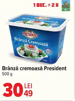 Carrefour Brânză cremoasă President Ofertă
