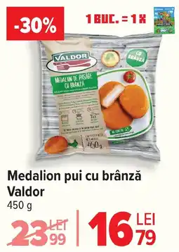 Carrefour Medalion pui cu brânză Valdor Ofertă