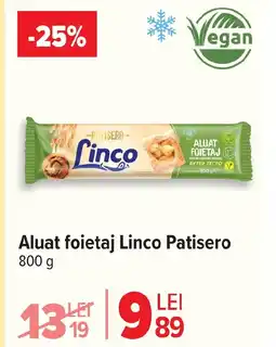 Carrefour Aluat foietaj Linco Patisero Ofertă