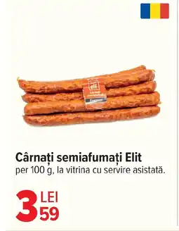 Carrefour Cârnaţi semiafumați Elit Ofertă