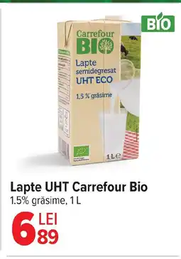 Carrefour Lapte UHT Carrefour Bio Ofertă