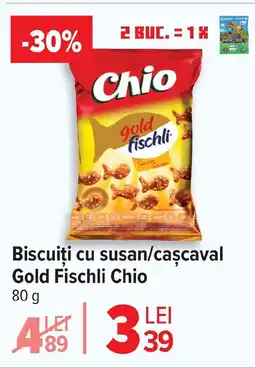 Carrefour Biscuiți cu susan/caşcaval Gold Fischli Chio Ofertă