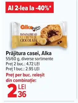 Carrefour Prăjitura casei, Alka Ofertă