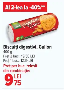 Carrefour Biscuiți digestivi, Gullon Ofertă
