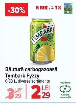 Carrefour Băutură carbogazoasă Tymbark Fyzzy Ofertă