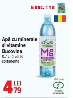 Carrefour Apă cu minerale si vitamine Bucovina Ofertă