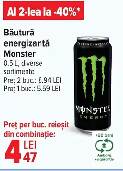 Carrefour Băutură energizantă Monster Ofertă
