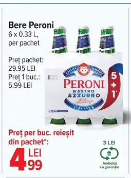 Carrefour Bere Peroni Ofertă