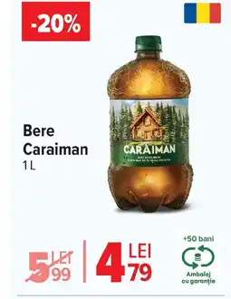 Carrefour Bere Caraiman Ofertă