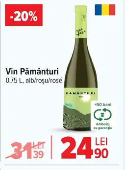 Carrefour Vin Pământuri Ofertă